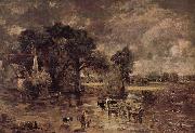 John Constable Der Heuwagen, Studie oil